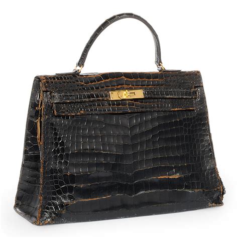 hermes kelly crocodile vintage|hermes kelly crocodile for sale.